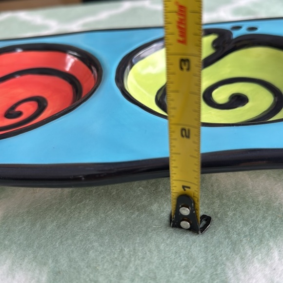 GANZ spiral 3 dish Serveware platter - Picture 7 of 7